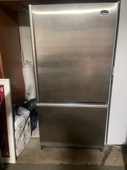 Stainless steel refrigerator