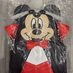 Loungefly Disney Mickey Mouse Vampire Cosplay Mini Backpack 2021