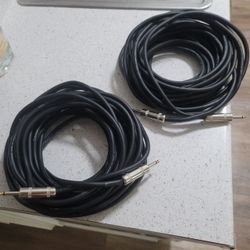 Pro Audio Speaker Cables