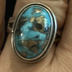 Silver Turquoise Rings