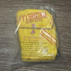 McDonald's Spystamper Calculator Secret Agent Toy One Size