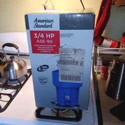American standard 3/4 HP Garage Disposal 