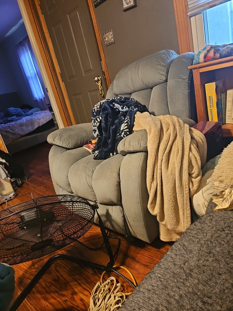 Very Loved Comfy Used Rocker Recliner