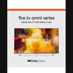 Amazon Fire TV 75” Omni Series 4k UHD SMART TV Alexa