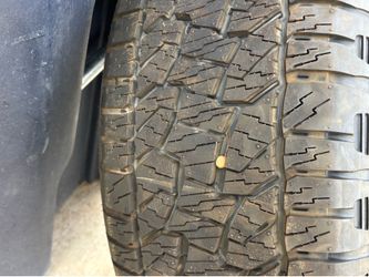 Hankook tires and Toyota rims