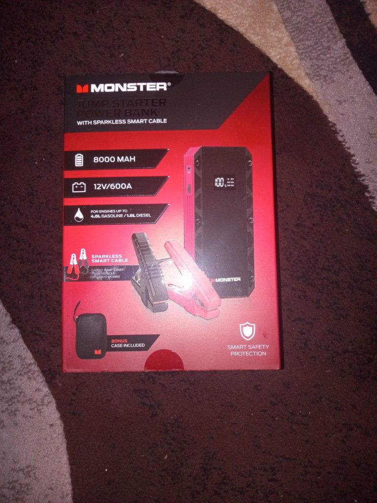 Monster Jump Starter 8000Mah