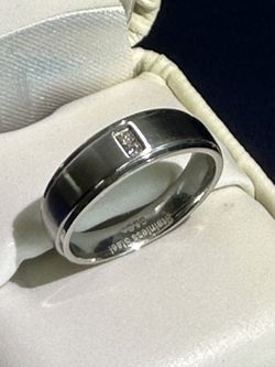 Diamond - Stainless Steel Ring