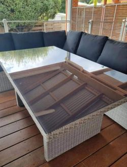 4 PIECE OUTDOOR PATIO SET