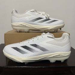 Adidas Adizero Electric TPU White Black IF8491 Baseball Cleats size 11