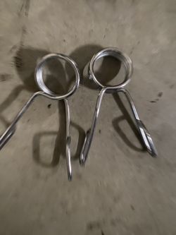 Olympic bar clips