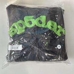 Sp5der Hoodie - Slate Grey