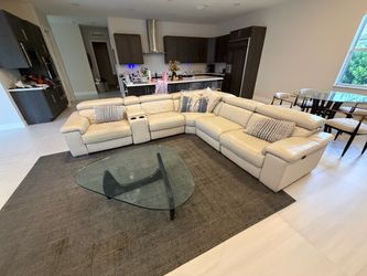 5 Piece Motion Leather Recliner
