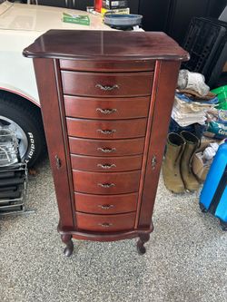 Jewelry Cabinet - Good shape