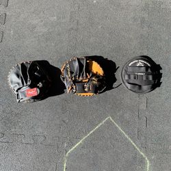 Baseball / Softball training flat gloves