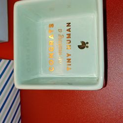Adorable Porcelain Trinket Dish