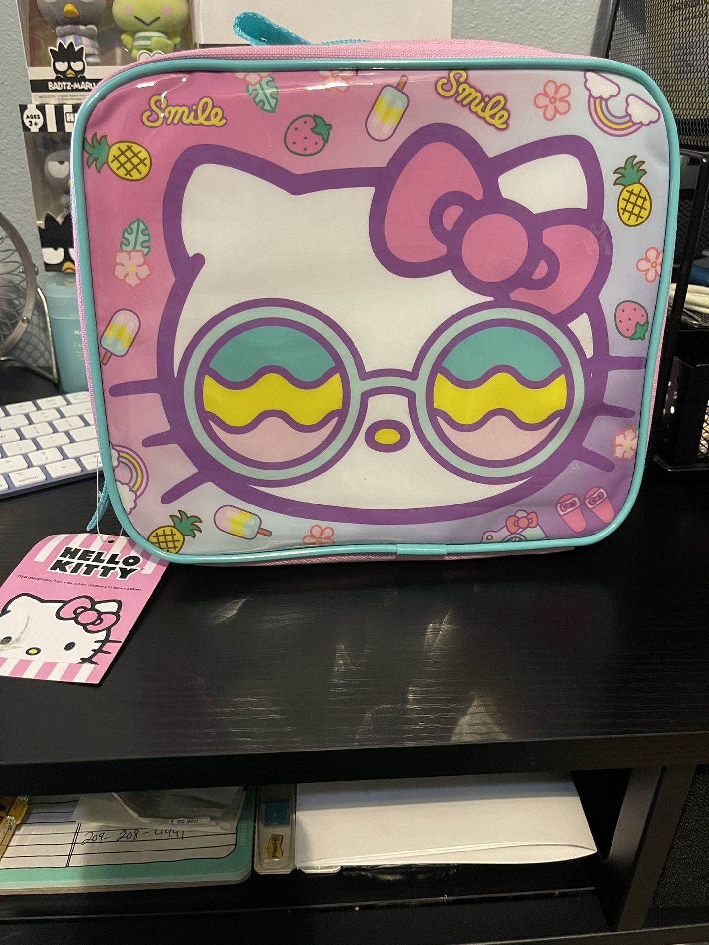 New Hello Kitty Kids Lunch Bag
