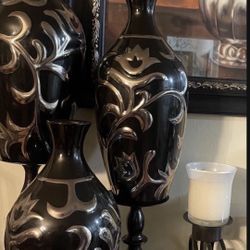 2 Jarones De Home Interior 