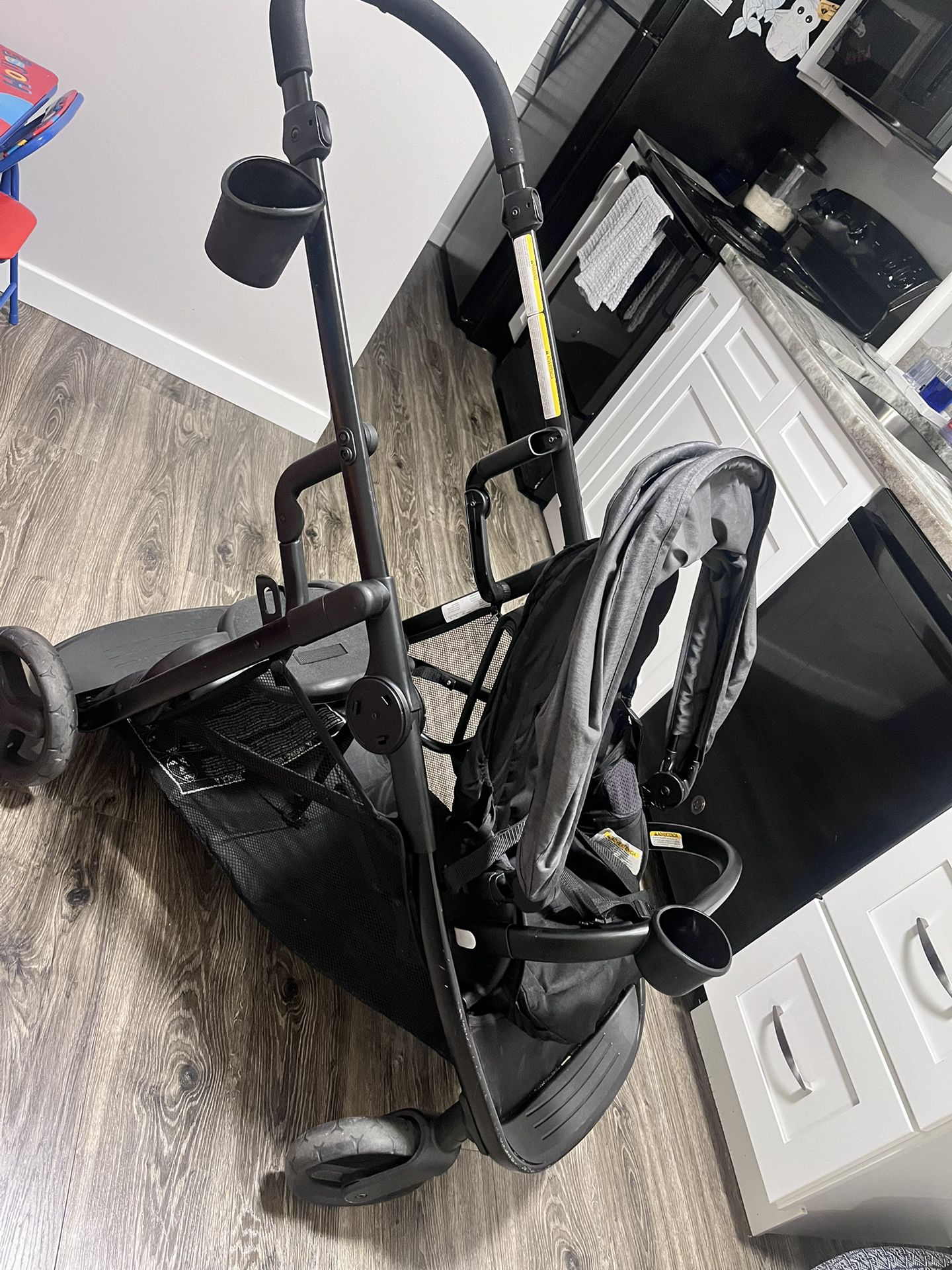 Graco Grow With Me Double Stroller 
