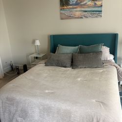 Queen Bed And Backboard