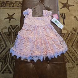 4T Pink  Dress New With Tags