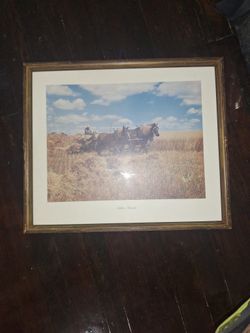 Old Painting Golden Harvest