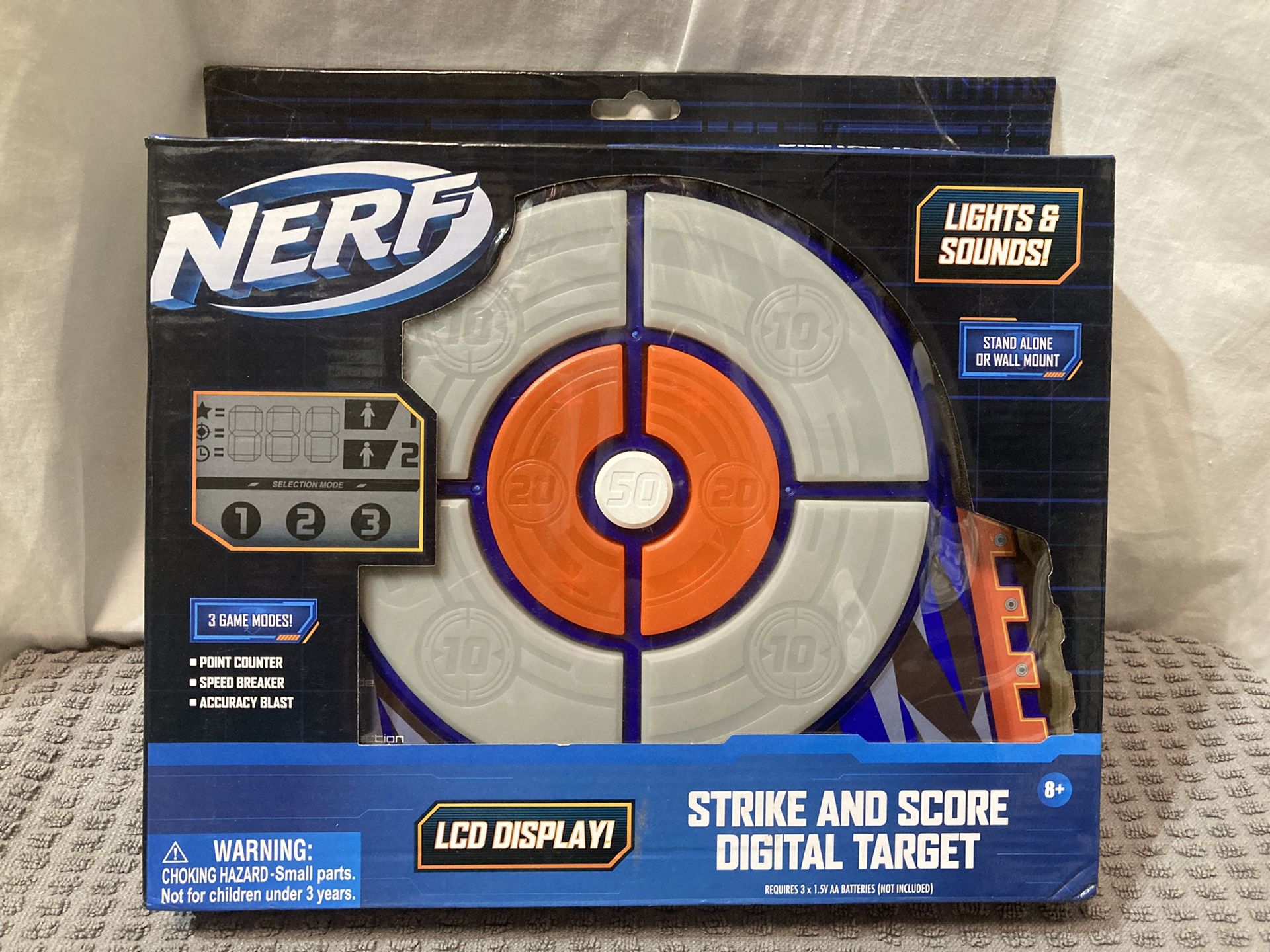 New Factory Sealed NERF STRIKE & SCORE DIGITAL TARGET