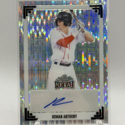 Anthony Roman Autograph Numbered /8