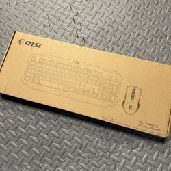 MSI Keyboard & Mouse Combo (New Unopened)