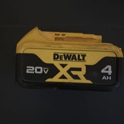 Dewalt 4 ah 20 volt battery