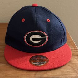 University of Georgia Snapback Hat NCAA s, Navy/Red