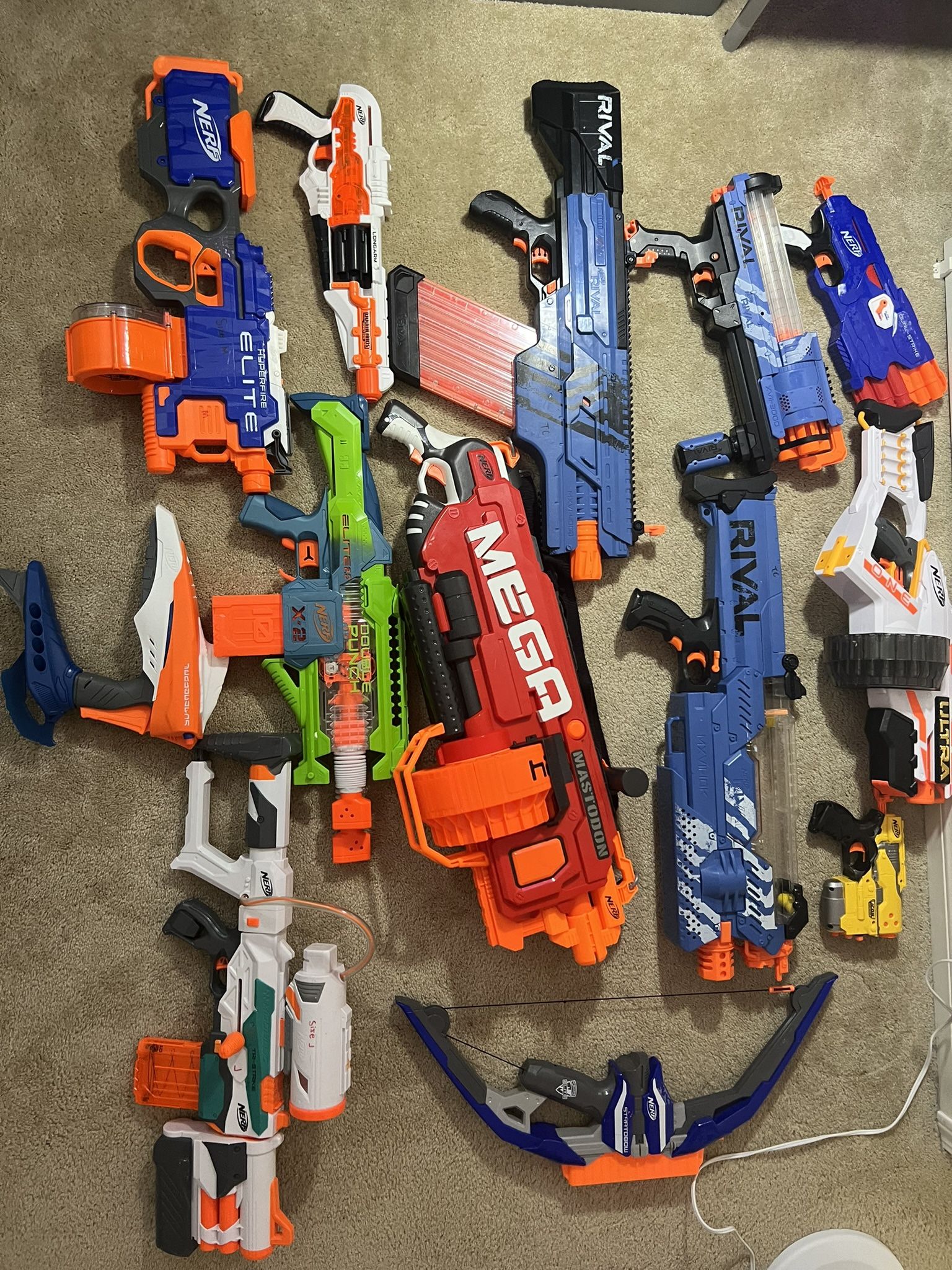 Nerf Gun Lot