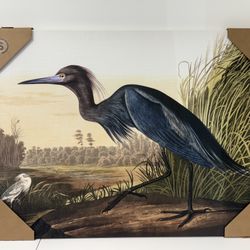 Blue Heron Landscape Art — (Large Canvas)