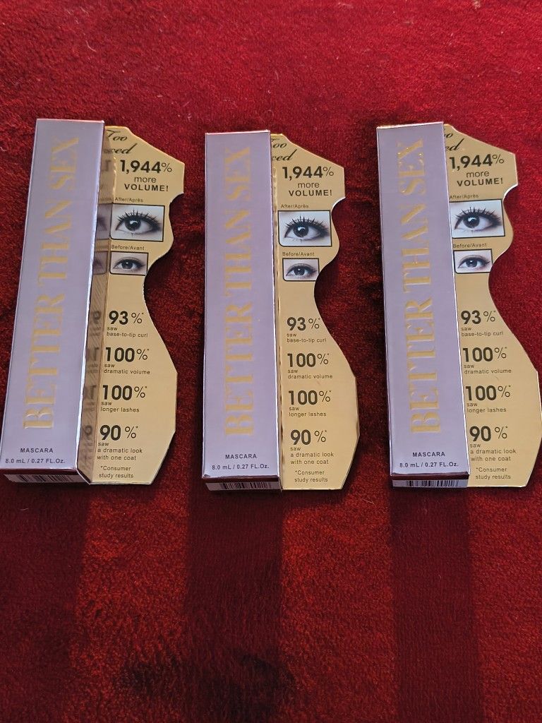 Too Faced Better Than Sex Mascara (Black .27oz)