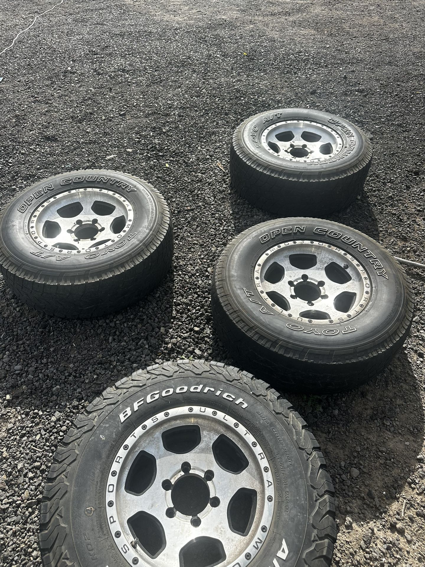 Stock Chevy Silverado Rims