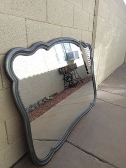 Plastic Framed Mirror 
