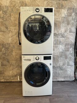 LG washer and dryer laundry