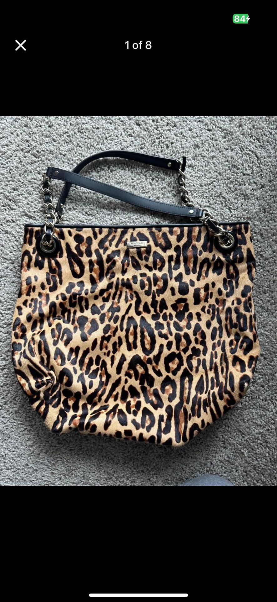 Kate Spade cheetah Tote