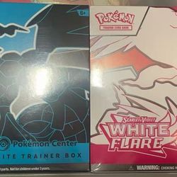 Black Bolt & White Flare ETB Pokemon Center