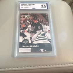 1991 Pro Set French Wayne Gretzky CCG 9.5 Gem Mint #574 