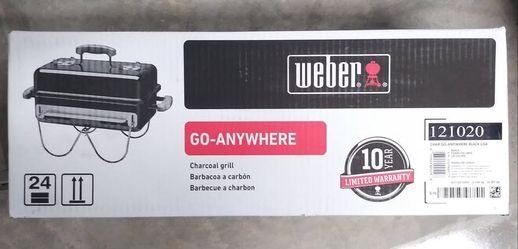 New Weber Go Anywhere Black Portable Charcoal Grill
$60 · In stock