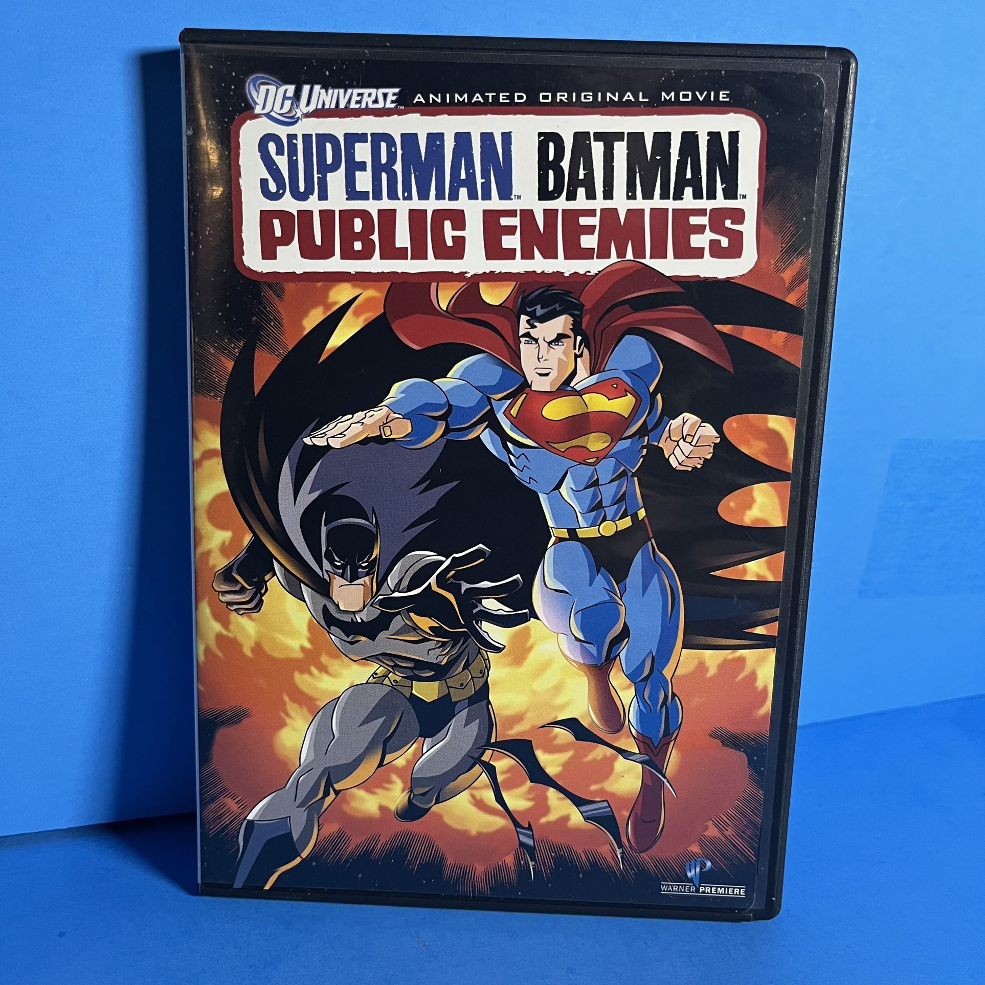 Superman Batman Public Enemies DVD DC Animated Original Comic Book Movie