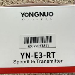 Yongnuo YN-E3-RT Speedlite Transmitter