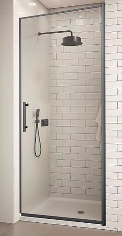 Kosmonia Pivot Swing Shower Door Lite 36" x 72"