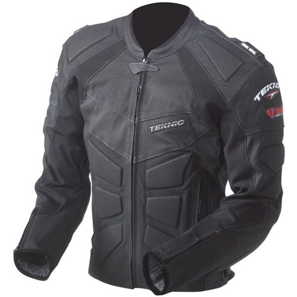 Teknic Mercury Leather Armored Motorcycle Jacket