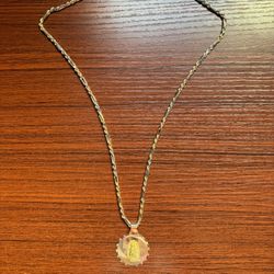 Virgin Guadalupe Gold Chain 