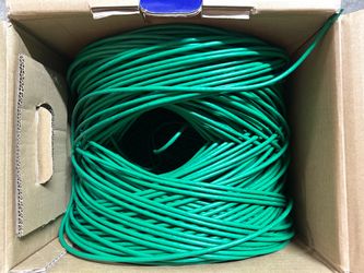Cat5e network cable. 1000’