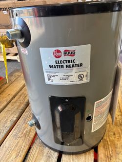 Ruud electric water heater New