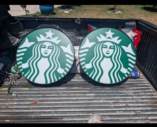 Starbucks signs 18x18