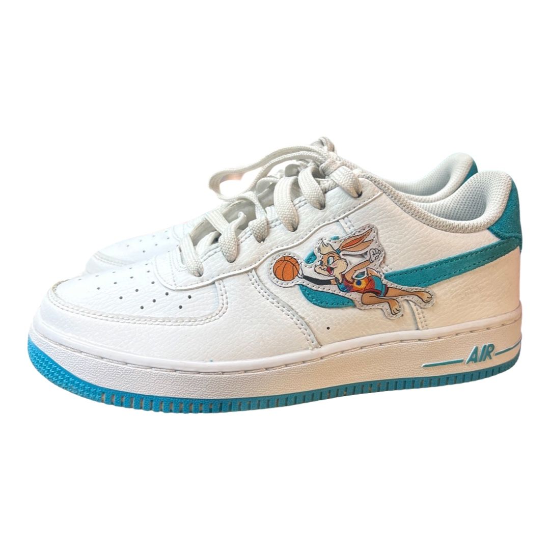 Size Nike Air Force Low White Hare Space Jam GS