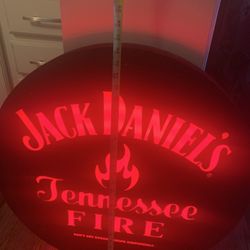 Jack Daniel’s Fire Light Up Sign 